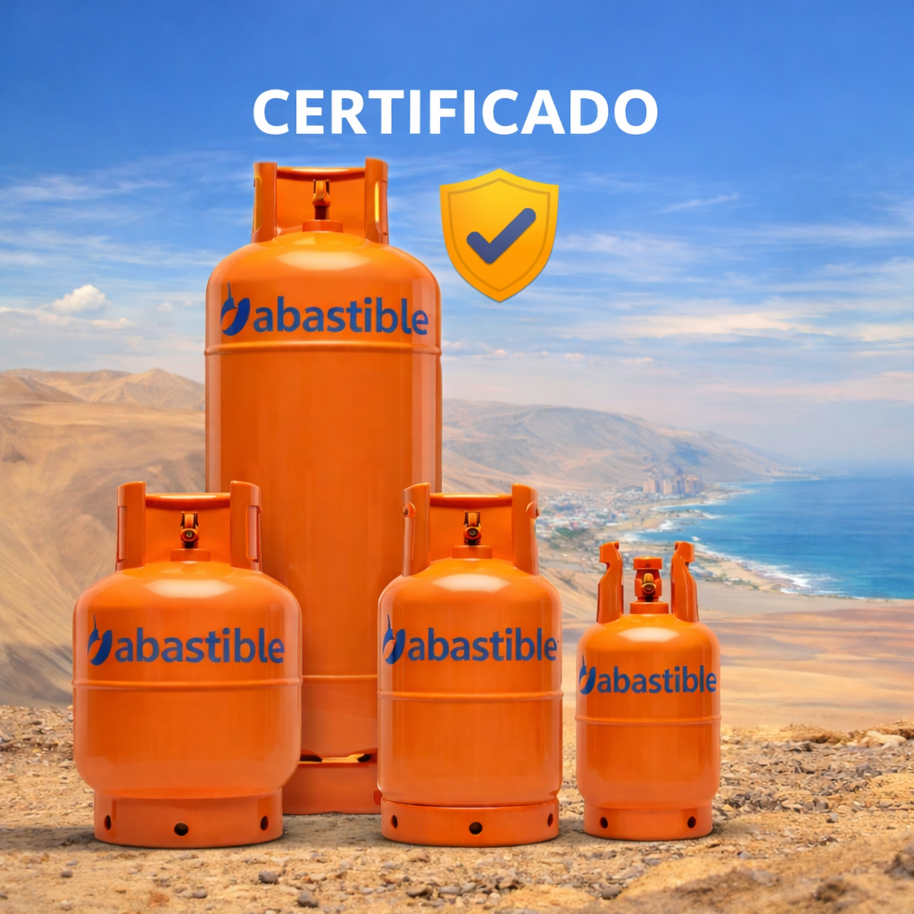 Cilindros de gas certificados